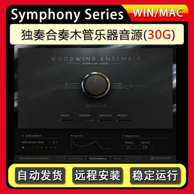 SSWE影视木管合奏独奏音源Symphony Series Woodwind Ensemble