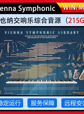 维也纳交响乐管弦乐全套音源Vienna Symphonic Library 康泰克