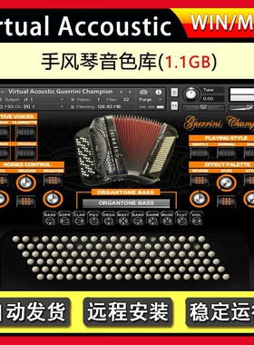 手风琴音色库Virtual Accoustic Accordion 康泰克音源