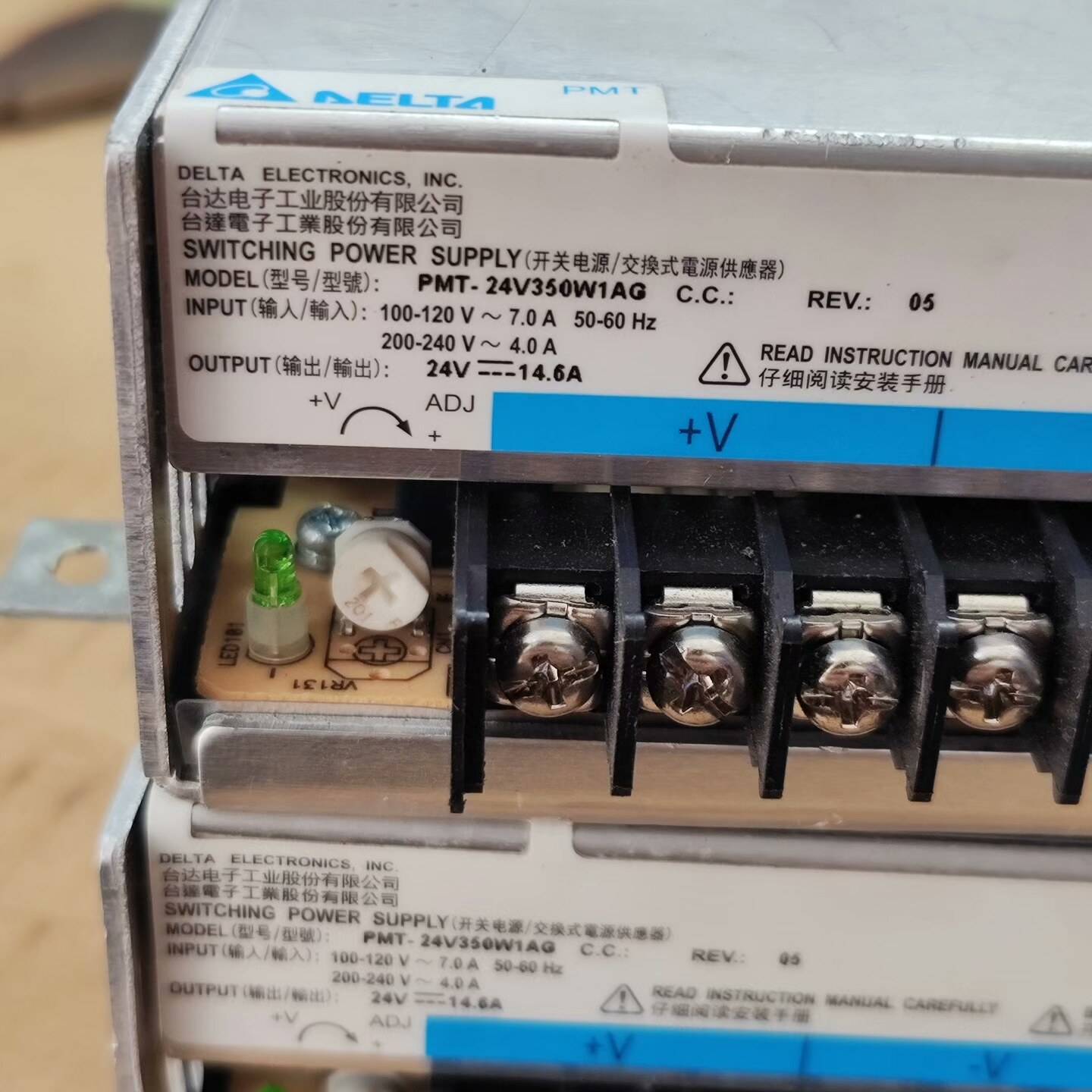 可维修PMT-24V350W1AG 电源，输电压24V，