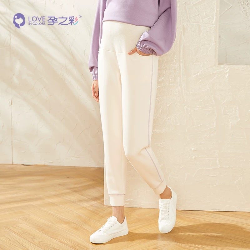 孕之彩孕妇装春秋款亲肤韩版休闲运动裤高腰可调节洋气宽松孕妇裤,孕妇装/孕产妇用品/营养,孕妇休闲裤,淘宝优惠券,粉丝福利购,淘宝优惠卷