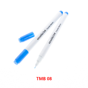 TMB08 TMV08 科灵转印笔墨水笔转移笔DIY服装 手绘笔涂鸦笔布艺笔紫色蓝色布用绘画笔硬质塑料头0.8mm