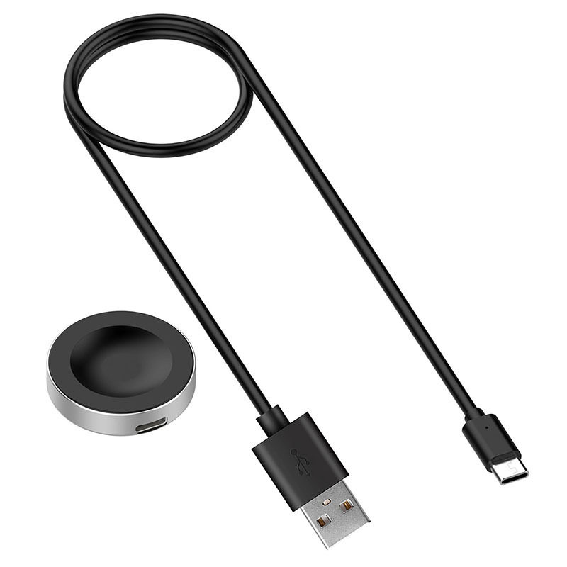 适用华为watch6543手表充电器Fit4Pro强磁吸GT65金属壳分体座充线