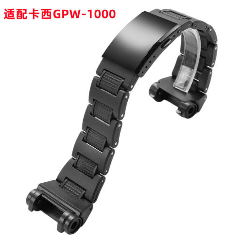 适用卡西欧GPW-1000‌塑钢表带