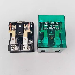 DC12V JQX 24V银点 110V交流 220V 62F 2Z大功率继电器大电流120A