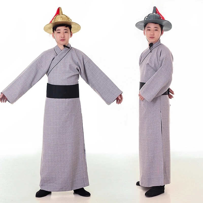 元朝古装男演出服出租 古代商人掌柜老百姓通用角色表演服装租赁
