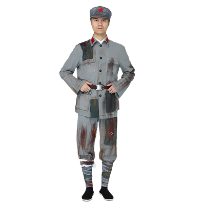 做旧的红军装演出服出租