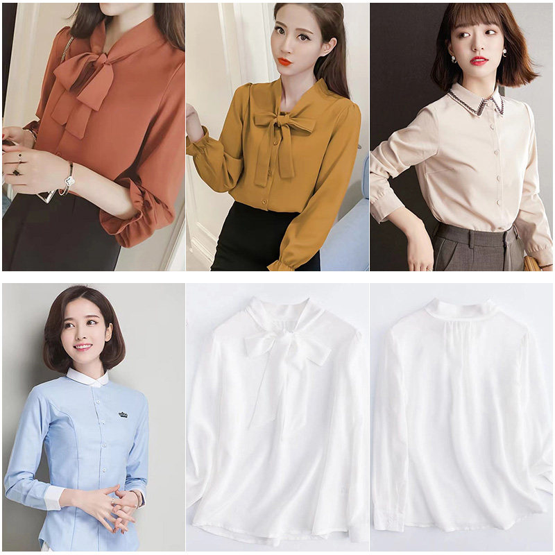 女士商务形象照衬衫出租 职业装衬衣气质女神范商务装租赁