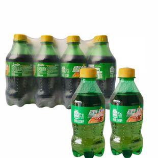 1瓶6瓶可口可乐雪碧茶柠檬味零度300ml碳酸饮料小瓶汽水橙味芬|达