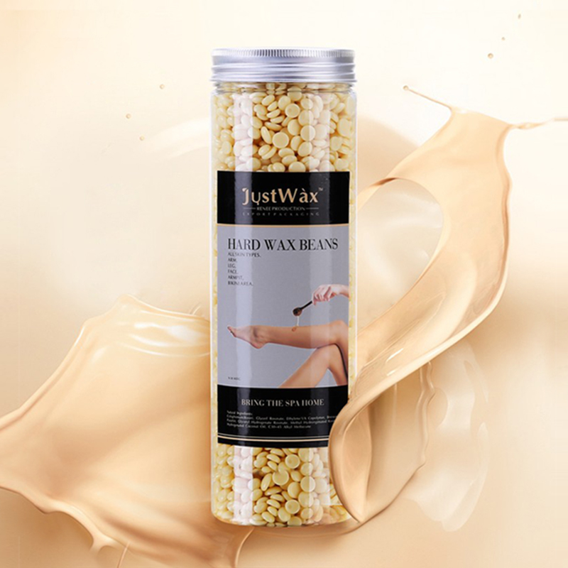 JustWax美国蜜蜡脱毛美容院推荐糖蜡撕拉式热蜡全身私处蜂蜡400g