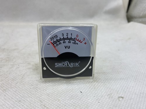 VU表带背光胆机功放音频电平指针式圆面小表头DIY有驱动板搭配