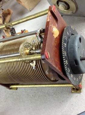 116型耦合电感线圈41μH纯铜镀银扁线大功率短波天调短波功放适用