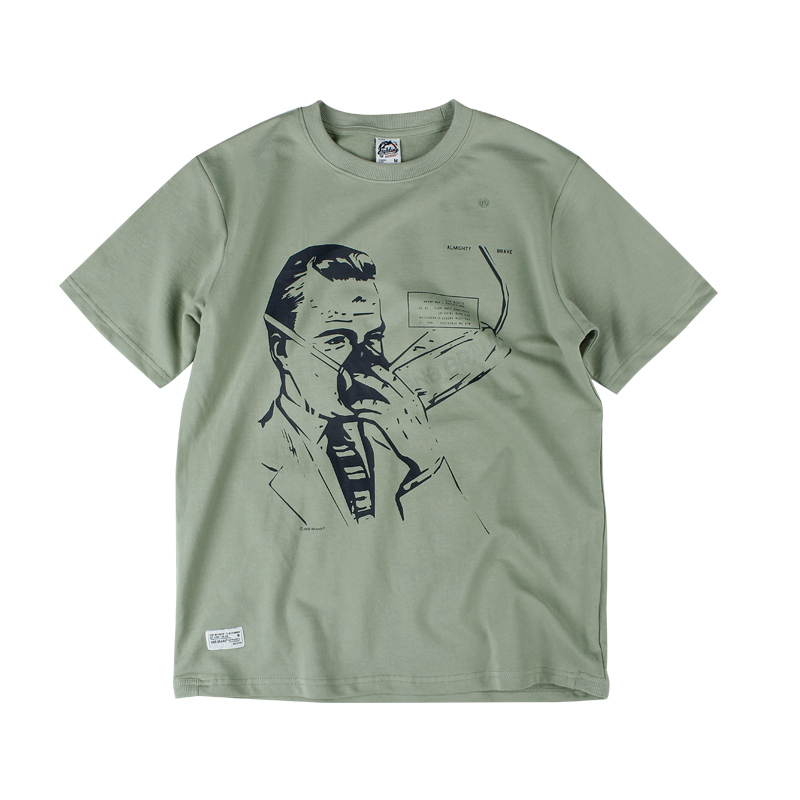 ANB 2018SS Ô´´³±ÅÆÏÞ¶¨°æÅäÉ«ÑõÆøÃæÕÖÓ¡»¨Ïļ¾¶ÌÐäT °ëÐäTEE