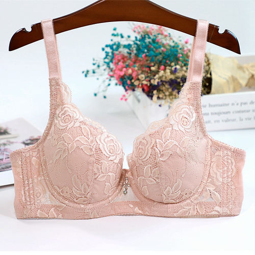 新品文胸无海绵超薄b杯女士内衣