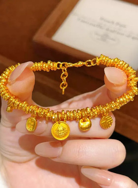 SXB品牌金店同款沙金胖福