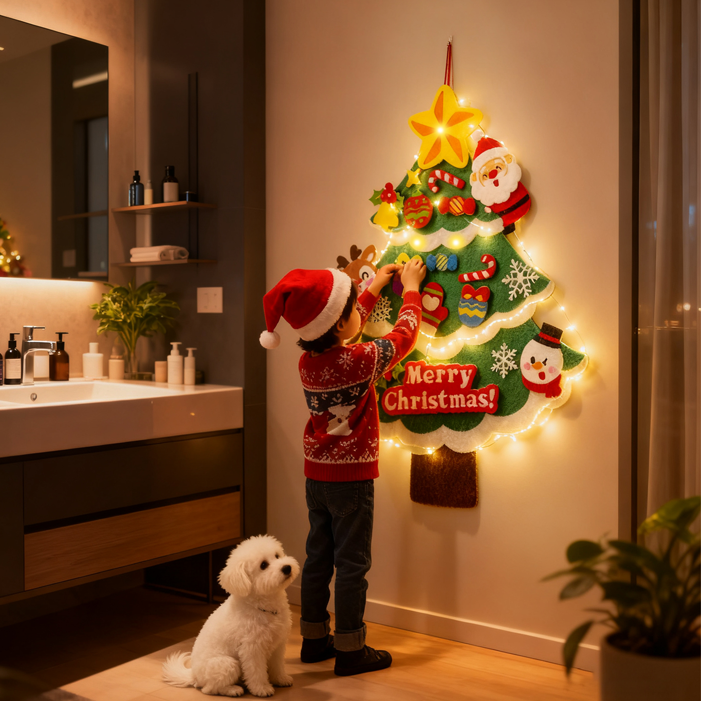 【当天发货】圣诞树diy材料包