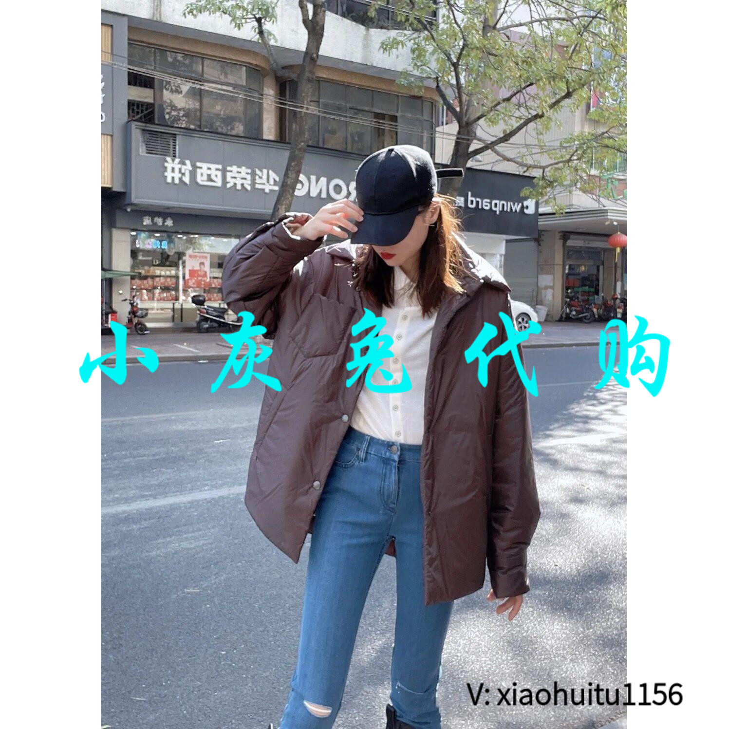 小灰兔正品代购新雪丽棉服