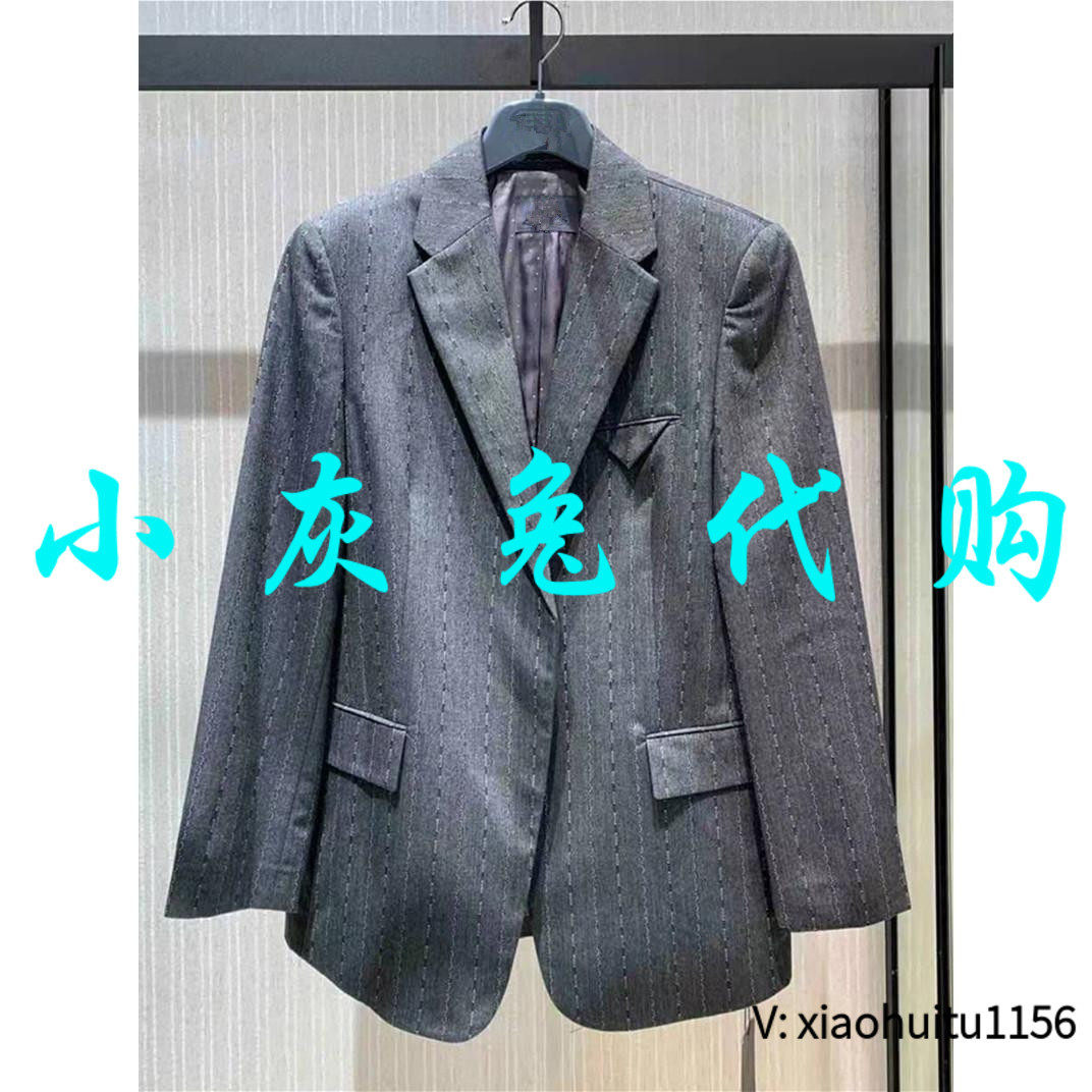 小灰兔专柜正品代购22灰色西装