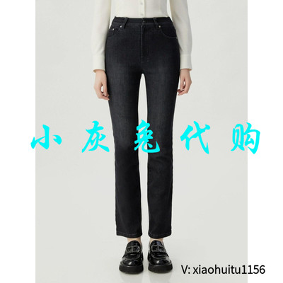 小灰兔正品代购植绒牛仔裤