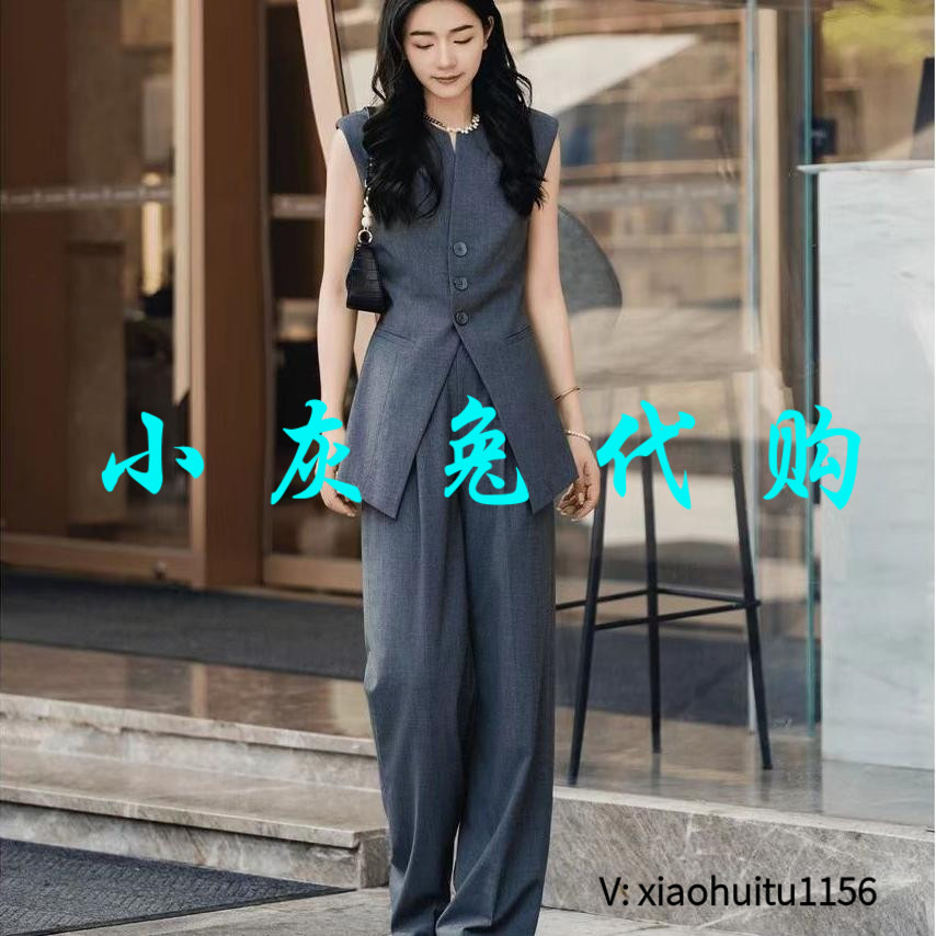 小灰兔专柜正品代购2026春新款西装马甲外套1400758-2161031-001