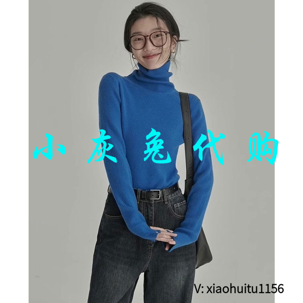 3折特卖 小灰兔专柜正品代购 高领打底衫毛衣1399559-1T8589-001