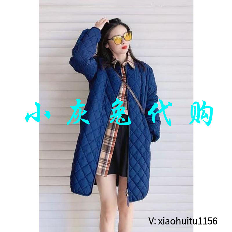 小灰兔正品代购中长款棉服