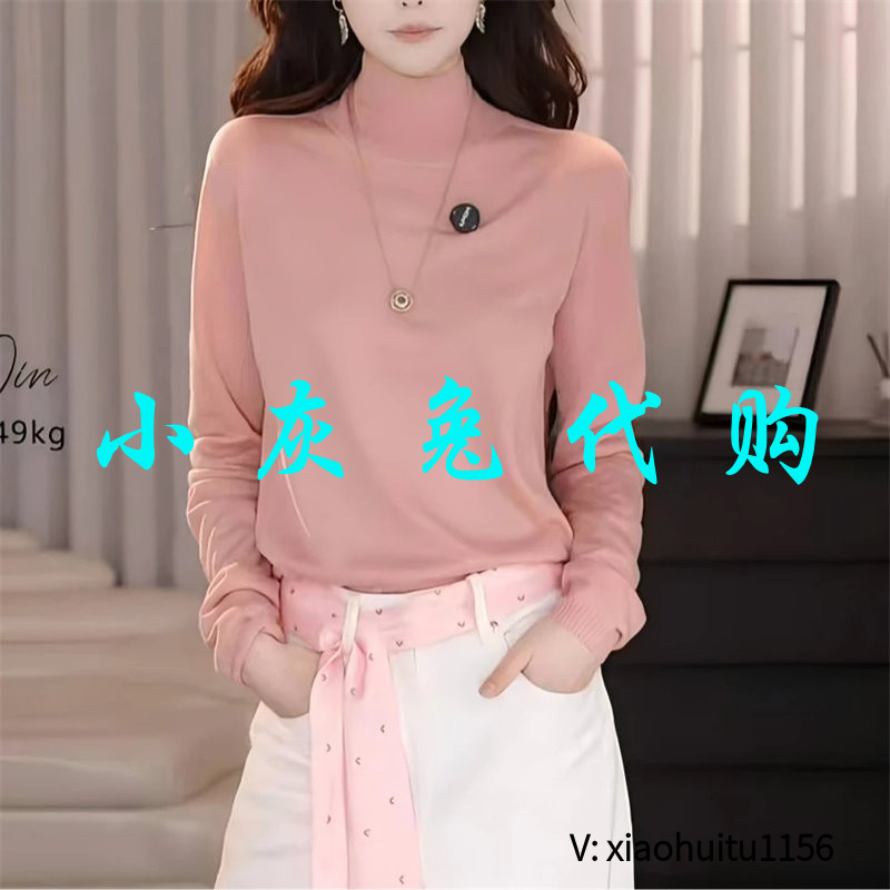 小灰兔专柜正品代购高领毛衣