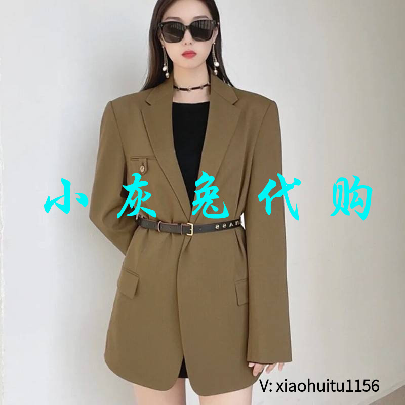 5折特卖 小灰兔专柜正品代购宽松版外套简约休闲西装5400604