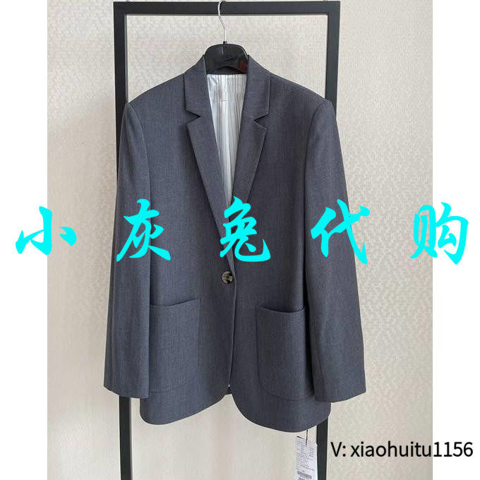 小灰兔专柜正品代购高级灰西装