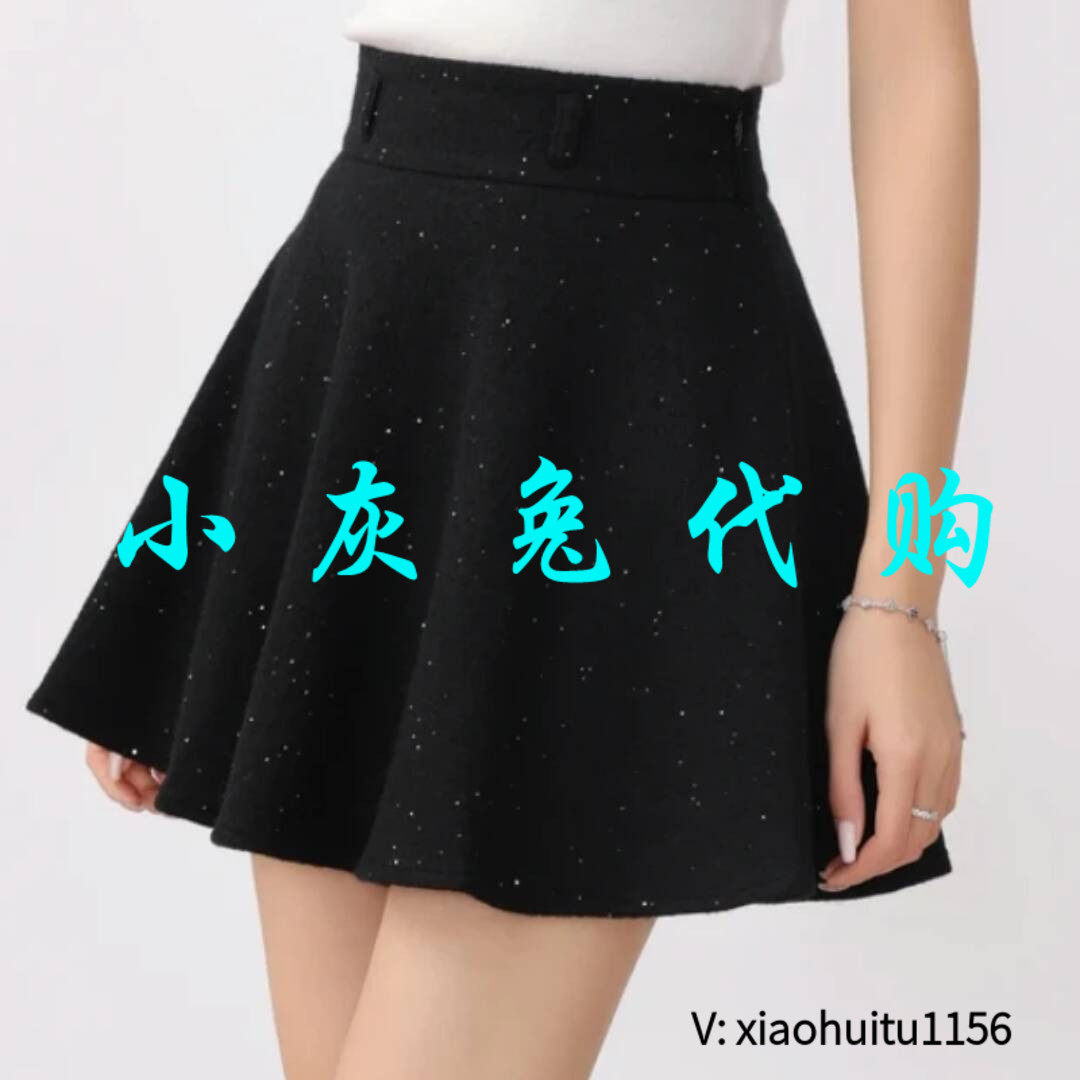 小灰兔专柜正品代购2026秋款细闪半身短裙5200478-4239411-001