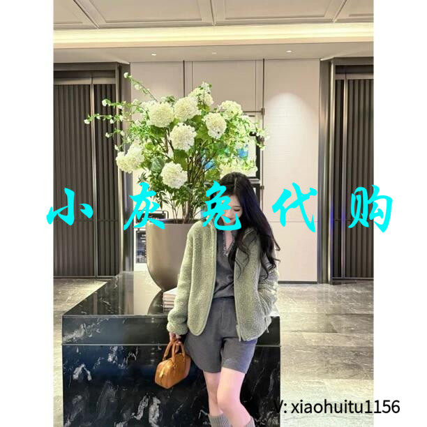 小灰兔专柜正品代购2026冬装新款立领休闲宽松外套140043