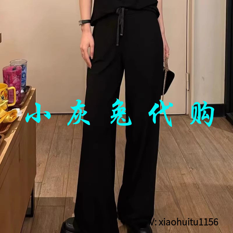 小灰兔正品代购直筒休闲裤
