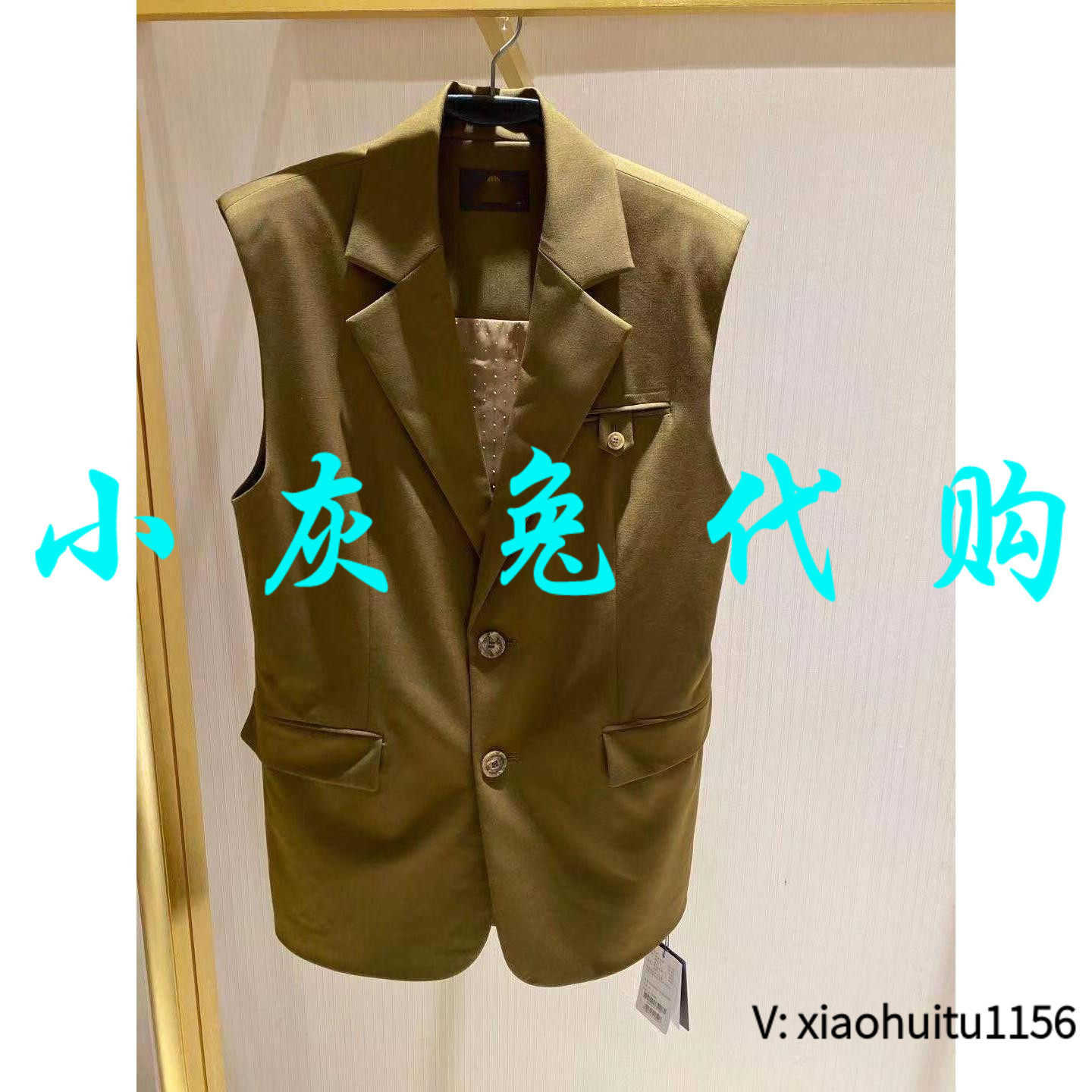小灰兔专柜正品代购新款西装马甲