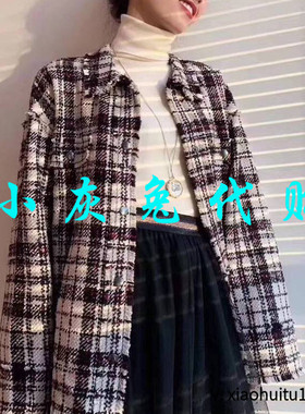 3折特卖 小灰兔专柜正品代购 小香风外套女5400394-4k07021-001