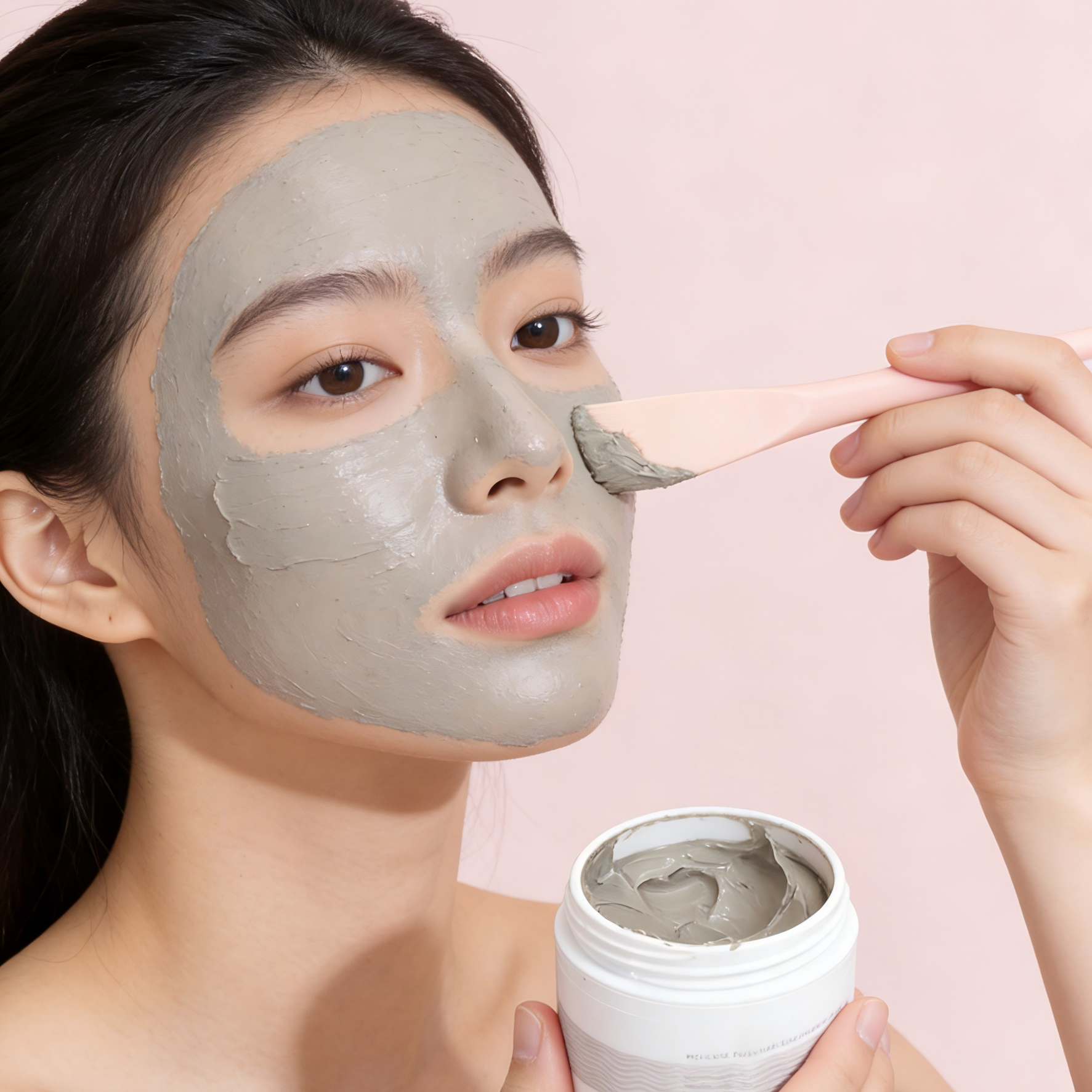 Brainbow面膜刷硅胶双头刮板涂抹式泥膜专用DIY脸部清洁刷酸刷子,彩妆/香水/美妆工具,化妆/美容工具,淘宝优惠券,粉丝福利购,淘宝优惠卷