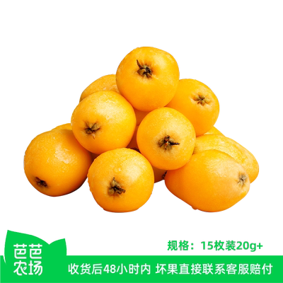 【芭芭农场】枇杷15枚装20-30g