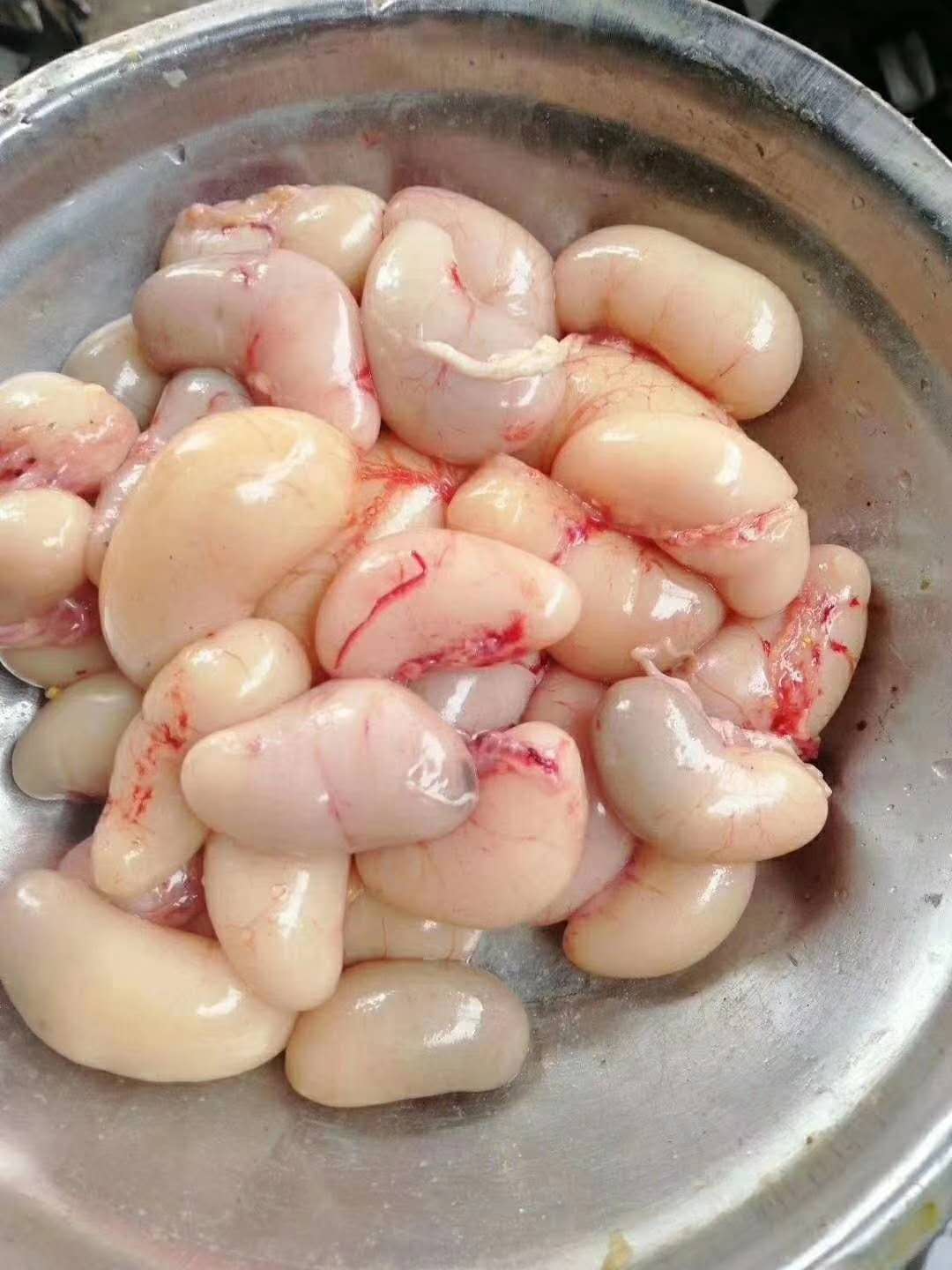 新鲜鸡腰子鸡子鸡卵蛋蛋小鸡腰子公鸡阉蛋睾丸鸡肾鸡宝鸡春500克
