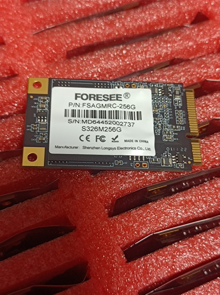 全新江波龙 FORESEE MSATA 128G 256G 512G SSD固态硬盘工业电脑硬件/显示器/电脑周边固态硬盘原图主图