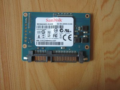 全新 Sandisk  半高 SATA 8G 16G 32G 串口 SSD 固态硬盘 MLC