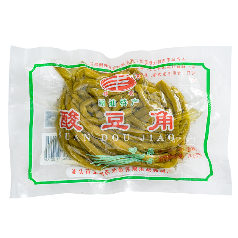 伟顺酸豆角250g潮汕特产泡菜腌菜即食肉末豇豆炒菜农家自制榨菜