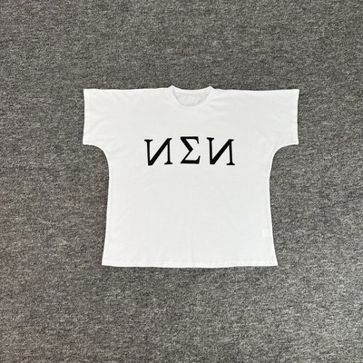 KANYE侃爷联名VULTURES专辑周边YEEZY双头鹰字母嘻哈宽松短袖T恤