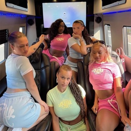 Synaworld女士辣妹短款短袖套装欧美Synaworld女士辣妹短款短袖套