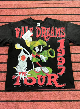 Vale DREAMS  Valley Sport 1997 TOUR TEE白墨直喷潮牌T恤短袖潮
