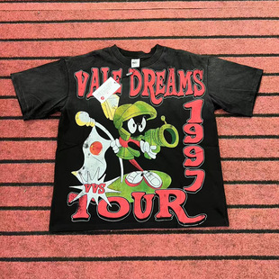 Vale DREAMS  Valley Sport 1997 TOUR TEE白墨直喷潮牌T恤短袖潮