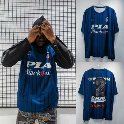 TRAVIS SCOTT CACTUS JACK透气网眼足球服宽松运动球衣短袖T恤 夏