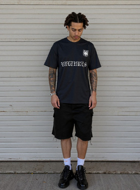 KANYE WEST VULTURES YEEZY 侃爷周边宽松连体袖OVERSIZE 短袖T恤