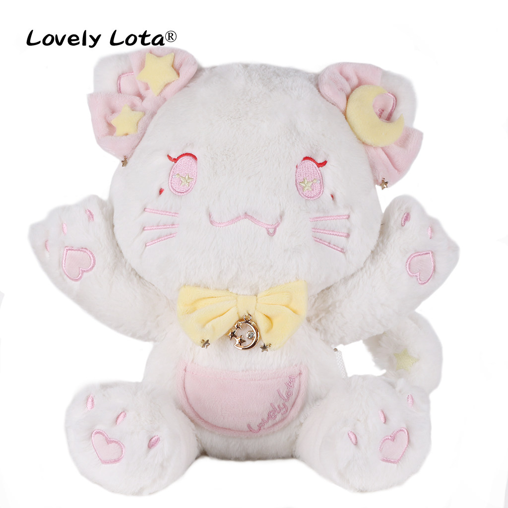 lovelylota原创星月猫可爱毛绒包包lolita兔子女生礼物毛绒斜挎包
