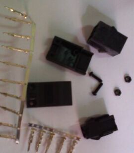 三菱、台达伺服电机插头ASDBCNEP0000连接器 9针和4针 配金属端子