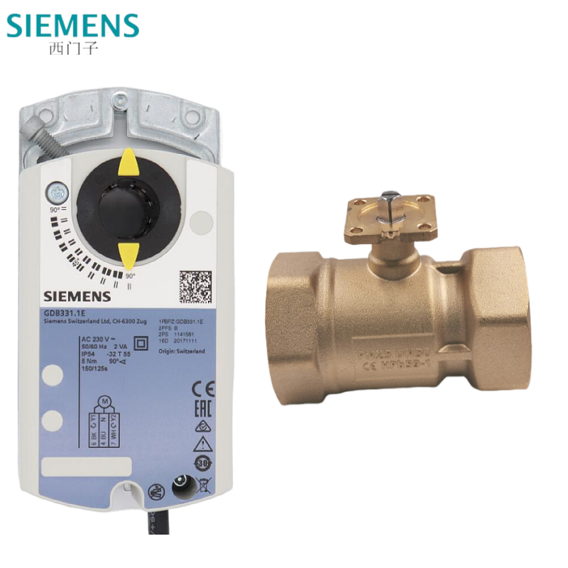 西门子比例积分模拟量调节型球阀