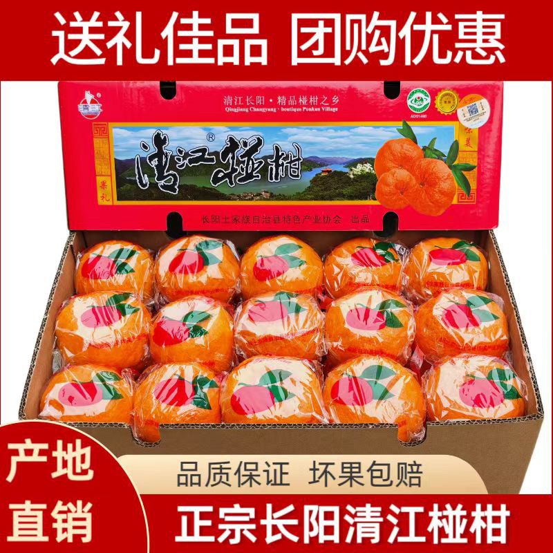 湖北长阳特产岩松坪清江椪柑橘子桔子新鲜水果45枚特级/30枚超特,水产肉类/新鲜蔬果/熟食,桔子,淘宝优惠券,粉丝福利购,淘宝优惠卷
